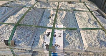 临沧芝麻白蘑菇石，自然面