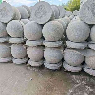 临沧圆球石球挡车球