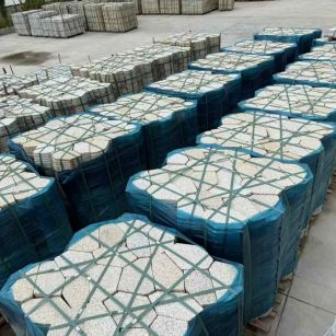 临沧黄金麻冰裂纹 碎拼