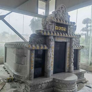 临沧套墓 墓碑 围坟石 异形定制