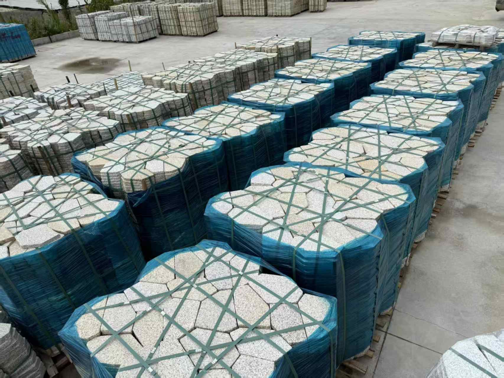 临沧黄金麻冰裂纹 碎拼
