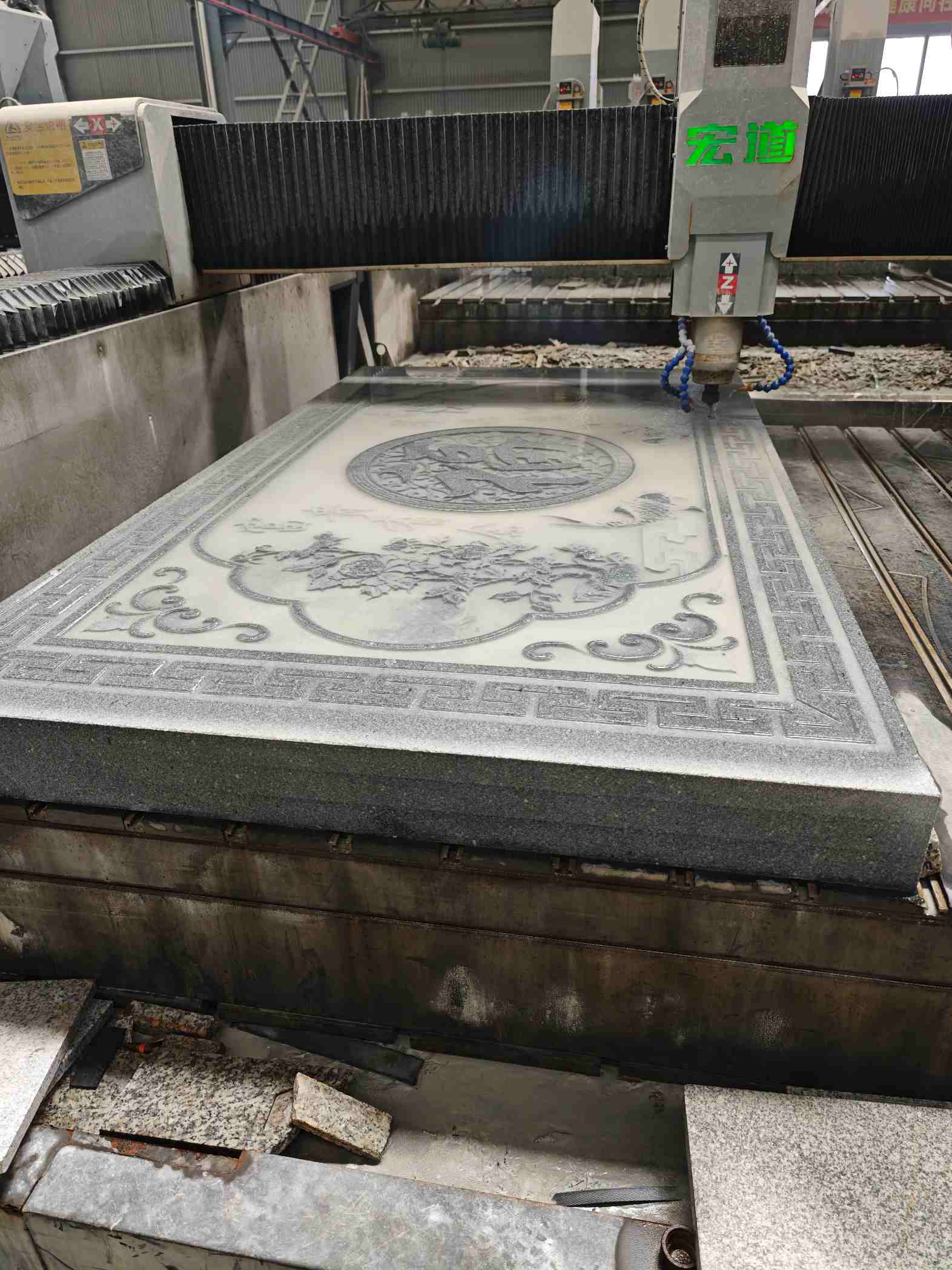 临沧芝麻灰雕刻版异形雕刻异形定制